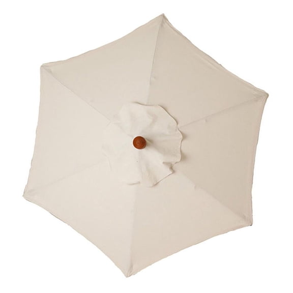 SDFGTstore Outdoor Garden Umbrella 6 Aluminum Frame Rainproof Sunshade 2m Replaceable Cover