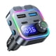 thumbnail image 2 of Adaptador para coche,5.4 Transmisor de radio inalámbrico para coche,Adaptador de coche Transmisor de radio Carga rápida,Reproductor de audio para coche Reproductor Llamada Interruptor de, 2 of 9