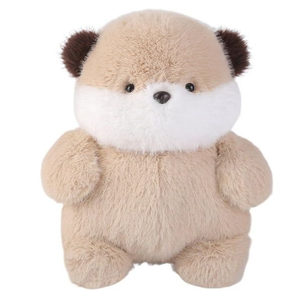 Juguete de peluche de animales para dormir a la hora de dormir, juguete de peluche hecho a mano para bebé, juguete para dormir para sala de estar, castor