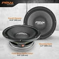 thumbnail image 4 of PRV Audio 10MR1000X 10" Professional Midrange Driver 8 Ohm Cast Aluminum Basket, 4 of 7