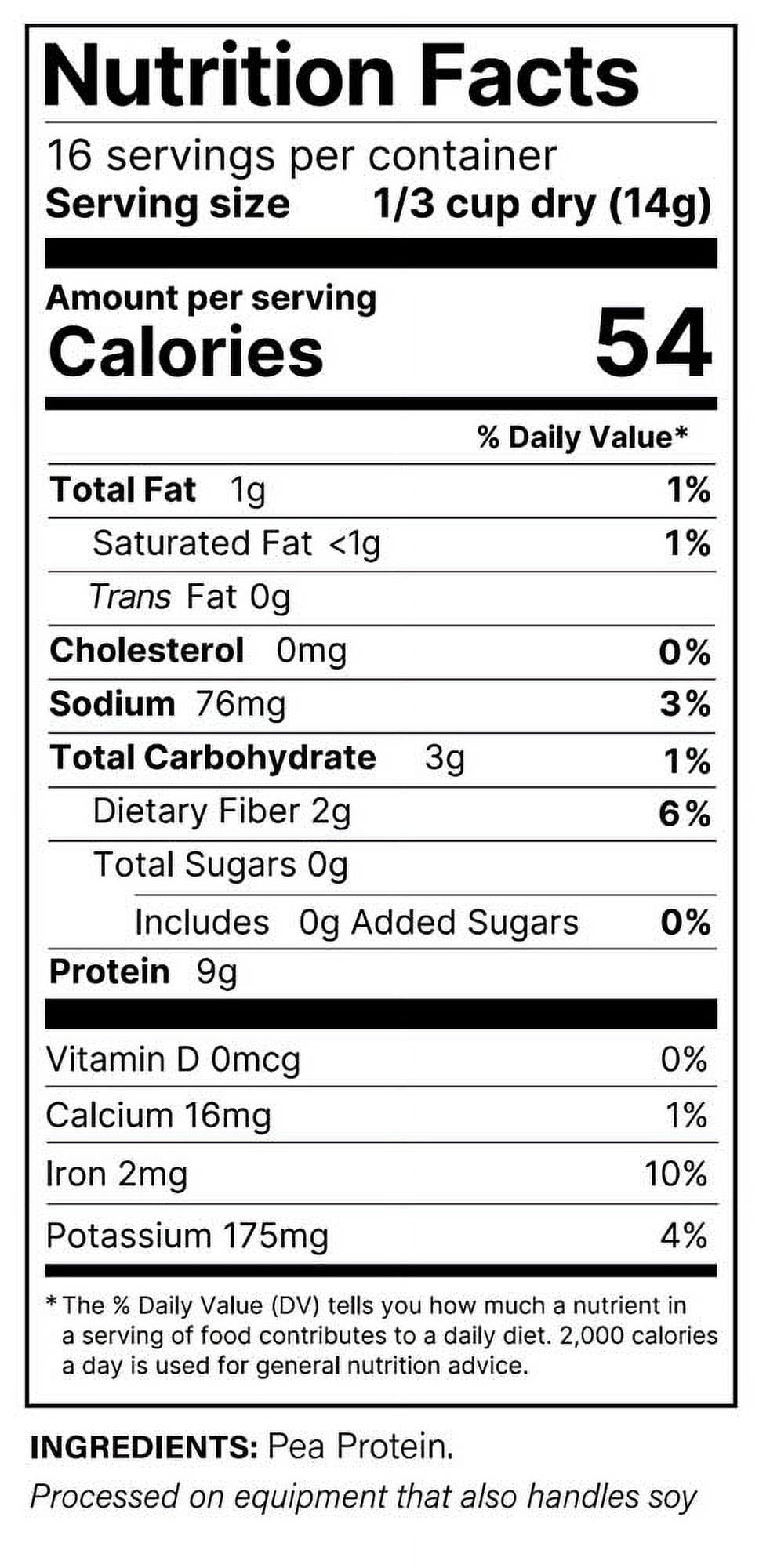Plant Basics - Hearty Plant Protein - Unflavored Crumbles, 8 oz (Pack of 6), Made from Peas, Non-GMO, Gluten Free, Low Fat, Low Sodium, Vegan, Meat Substitute