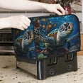 thumbnail image 7 of Daiia Ocean Coral Turtle Pattern 2 slice Toaster Cover, Toaster Appliance Dust-proof Cover For Kitchen Small Appliance Dust Cover and Fingerprint Protection, 7 of 7