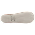 thumbnail image 3 of isotoner Satin Women's Ballerina Slippers Color: Black Size: X-LARGE, 3 of 4