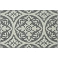 thumbnail image 4 of Mainstays Medallion Plush Grey Indoor Accent Rug, 30" x 45", 4 of 9