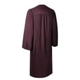 thumbnail image 2 of Endea Graduation Matte Maroon Graduation Gown, 2 of 8