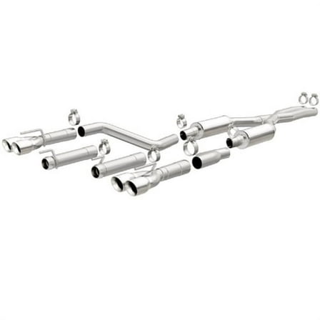 Magnaflow Exhaust Competition Series Stainless Steel Cat-Back Exhaust System (Dual Split Rear Exit) 19205 Fits select: 2015-2016 DODGE CHALLENGER R/T SCAT PACK, 2017-2018 DODGE CHALLENGER R/T 392