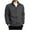 Black, variant on ZCFZJW Men's Light Jackets Lightweight Long Sleeve Full Zipper Bomber Jackets Collared Work Golf Windbreakers with Zip Pockets Gray L