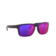 Oakley Mens Polarized Holbrook 0OO9102-91023655 Black Square Sunglasses