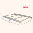 thumbnail image 3 of Dream on Me Universal Bed Rail, Pebble Gray, 3 of 5