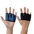 thumbnail image 4 of Half-Finger Design for Enhanced Grip, Fitness & Gym Hand Protection, Blue, Medium Size Non-Slip Weightlifting Gloves, 4 of 8