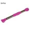 thumbnail image 3 of Unique Bargains Fuchsia Embroidery Floss, 8m - 24 Skeins, 3 of 6