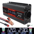 thumbnail image 2 of Modified Sine Wave LCD Inverter 12V To 220 Inverter 230 50Hz Power Converter 12V 220 Voltage Regulator Frequency Transmission ,Multiple Safety Protections, 2 of 7