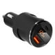 thumbnail image 4 of 65W Coche Bluetooth Dual USB QC3.0+PD Adaptador FM de carga rápida Transmmiter con pantalla digital, 4 of 8