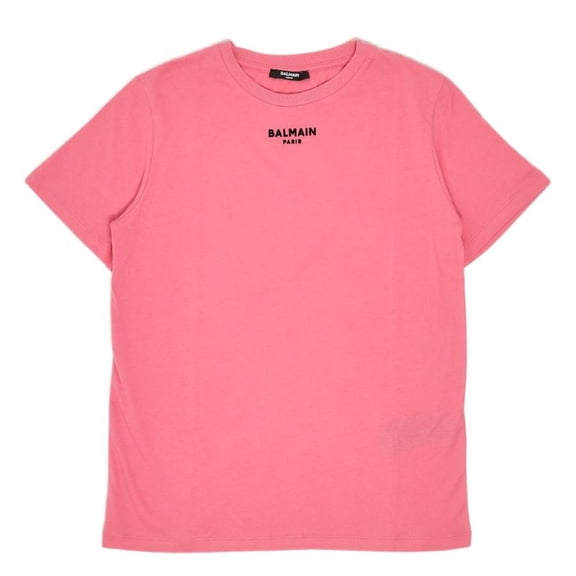 Balmain Girls Cotton Logo T-Shirt, Size 10Y
