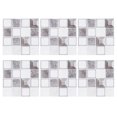 thumbnail image 1 of Peel and Stick Wall Tile for Kitchen Backsplash | Decorative Sticker Tile Backsplash | Kitchen Backsplash Tiles Peel & Stick Wall Stickers 8'' x 8'' (6 Sheets) | Self-Adhesive Tile, 1 of 5