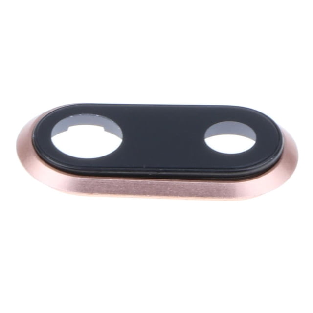 Cubierta protectora de lente de cámara Hugo para iPhone 8 Plus Dorado Oro