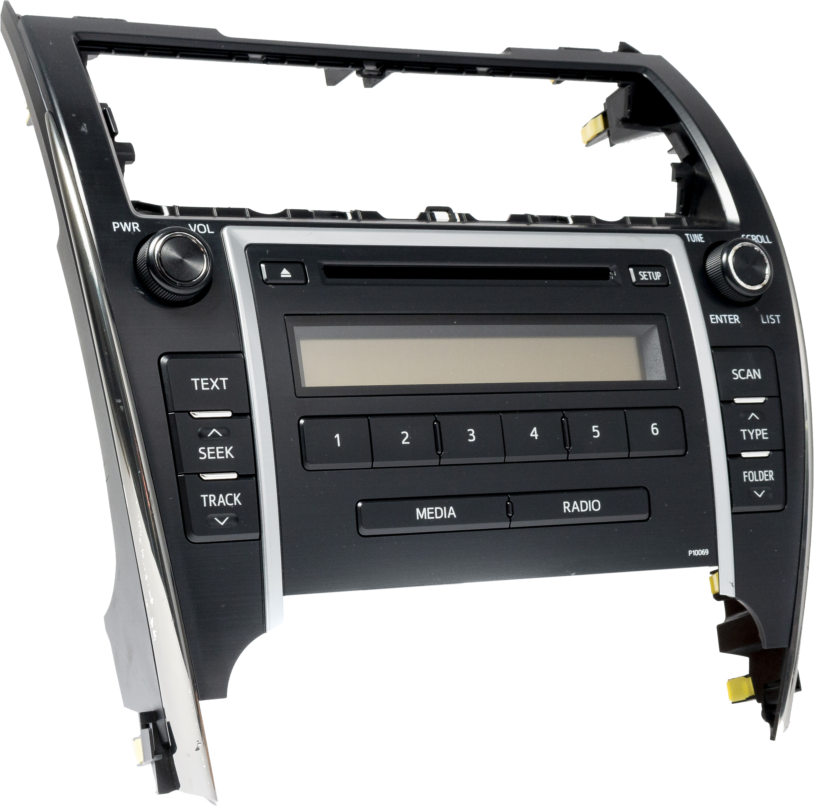 Restored 2012-2013 Toyota Camry AM FM Radio CD Player Part Number 86120-06340 Face P10069 (Refurbished)