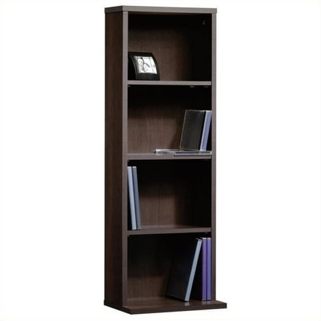 Sauder Beginnings Multimedia Storage Tower, Cinnamon Cherry