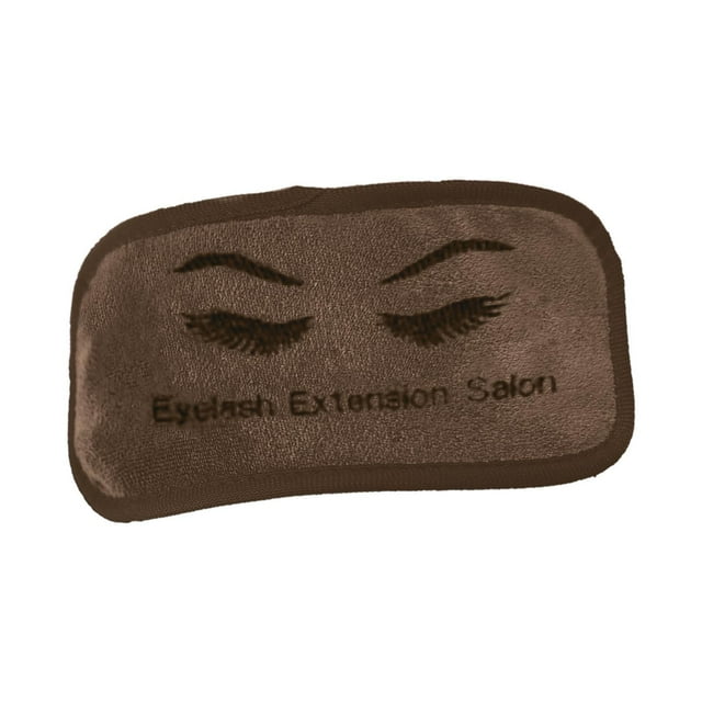maskred Durable Extension Cils Front Pad Microfibre Titulaire Extension Souple Plateau Blanc 9 x 19cm 1Set