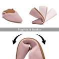 thumbnail image 3 of Zapatos planos Frank Mully Classic con punta en punta para mujer, color rosa, 3 of 7
