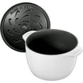 thumbnail image 2 of Staub Cast Iron  Petite French Oven, Dutch Oven, 1.5-quart,  serves 2, Made in France, Pure White, 2 of 3