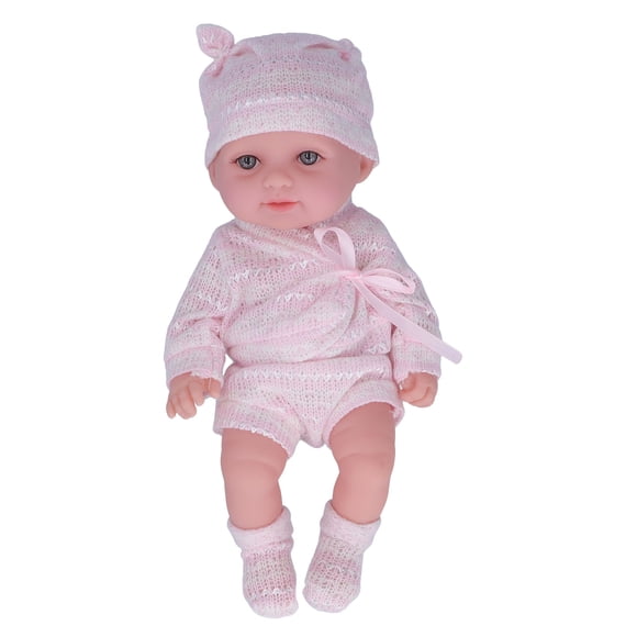 Muñeca infantil, muñeca bebé simulada de 11 pulgadas, muñeca bebé realista, diseño elevado