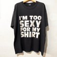 thumbnail image 1 of Woke Up Sexy As Hell Again T-Shirt funny saying sarcastic T-Shirt, Made in USA Menswear Top, 1 of 6