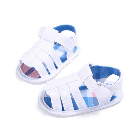 

Merqwadd Summer Baby Sandals Infant Boys Soft sole Non-Slip First Walkers Shoes