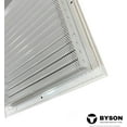 thumbnail image 5 of Byson Aluminum Return Air Grille Fixed Louvre White Powder Coating with Steel Mesh (12 x 12 inches), 5 of 5