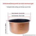thumbnail image 3 of Electric Rice Cooker Liner Nonstick Cooking Pots Replacement Stainless Steel Rice Cooker Inner Container Cookware, 3 of 10
