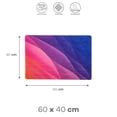 thumbnail image 2 of Tapete Difuminado Morado/Rosa 40x60cm, 2 of 2