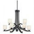 thumbnail image 2 of Wistaria Lighting Breton Mills 9 Light chandelier, 2 of 2