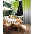 thumbnail image 5 of nqOlkjepod Outdoor Curtains for Patio Waterproof, Green Gray Ombre Outdoor Privacy Panels Grommet, Modern Gradient Abstract Art Blackout Outside Curtains for Porch/Cabana/Pergola 54"x108", 1 Panel, 5 of 8