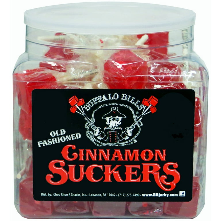 Buffalo Bills 42-ct Old Fashioned Cinnamon Suckers - Two 42