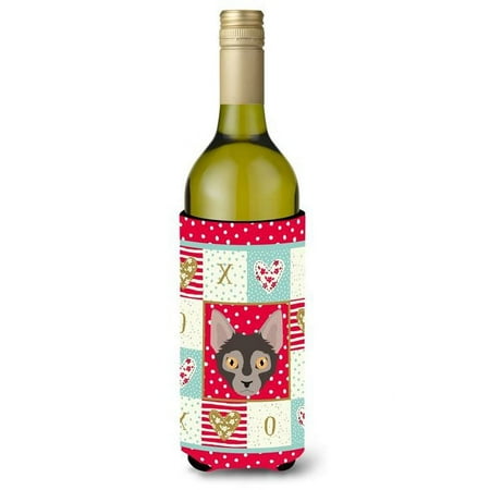 

Lykoi Cat Wine Bottle Beverage Insulator Hugger
