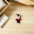 thumbnail image 2 of 20 osos de peluche, muñecos de animales, regalos de graduación, oso de graduación para decoración de ramo., 2 of 8