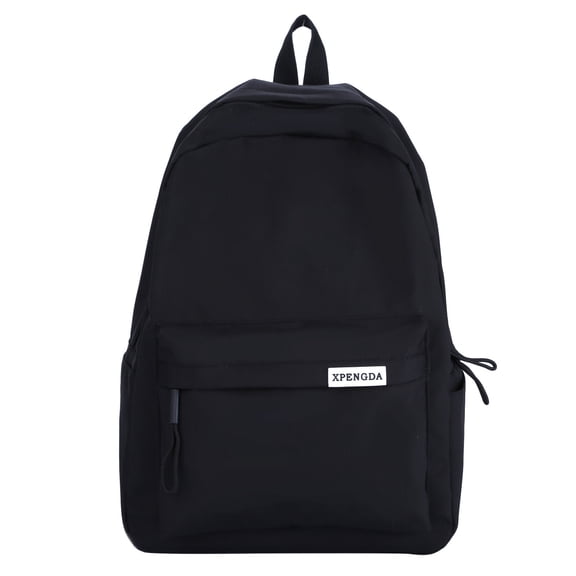 Mepaouo Women Fashion Backpack Casual Lightweight Back to School Bookbag Large Capacity Laptop Bag(Black)