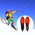 thumbnail image 2 of Dsscvnef USB Rechargeable Heated Insoles 3 Heating Shoe Insole for Winter Sports Unisex Warm Foot Pad, 2 of 9