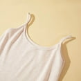 thumbnail image 5 of Bovxnpu Women's Pajama Tops Sleep Shirt, Women's Thermal Shirt Fall Winter Cotton Trimmed Round Neck Warm Suspender Vest Sleeveless Base Layer for Underwear Sleepwear Loungewear, 5 of 9