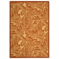thumbnail image 3 of Safavieh Courtyard Connie Floral Indoor/Outdoor Area Rug, Natural/Terracotta, 4' x 5'7", 3 of 10