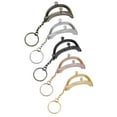 thumbnail image 1 of 10 Pcs Porte-Clés Cadre de Pochette DIY Demi-Cercle Poignée de Cadre de Sac à Main Accessoires de Sac à Main, 1 of 10