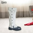thumbnail image 2 of Boot Covers Medieval Style Knight Classic Pirate Boot Covers White Large, 2 of 8