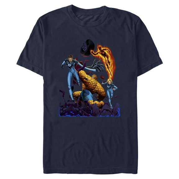 Mens Marvel: Fantastic Four Powerful Team T Shirt