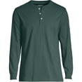 thumbnail image 2 of Lands' End Men's Super-T Long Sleeve Henley Shirt, 2 of 3