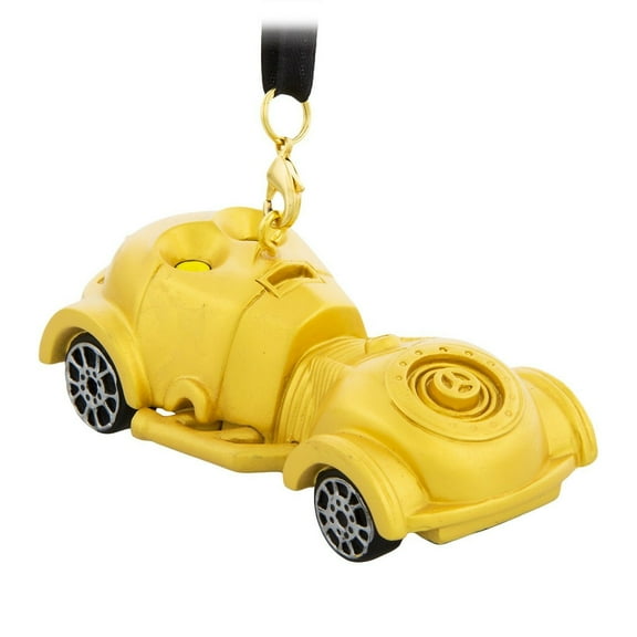 Star Wars C-3PO Racer Race Car Christmas Ornament Figure 3" W