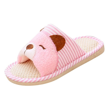 

Qufokar Flip Flops Arch Support Women Hippo Slippers for Women Fluffy Indoor Warm Shoes Solid Women S Slip-On Slippers Outdoor House Women S Slipper