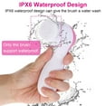 thumbnail image 6 of Portable Electric Facial Cleansing Brush  5 Brush Heads 360 Degree Deep Rotating Cleansing Rotating Brush Gentle Exfoliation Blackhead Removal Massage, 6 of 8