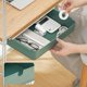 thumbnail image 2 of Cajón bajo el escritorio, bandeja oculta para el escritorio, caja de almacenamiento oculta para maquillaje Verde, 2 of 9