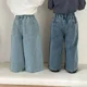 thumbnail image 5 of Pantalones vaqueros para bebés de 1 a 8 años, pantalones rectos sueltos para niños, pantalones de pierna ancha para niñas, nuevos pantalones de lunares para niños de primavera y otoño 2025, 5 of 6