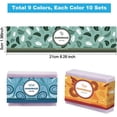 thumbnail image 3 of 90PCS Plants Soap Packaging Paper Sleeves Covers Tape Band Label for Soap Lotion Bars Bath Gift Wrapping 8.2 Inch Long, 3 of 9